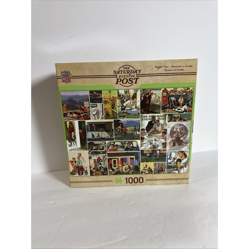 Saturday‎ Evening Post 1000 piece puzzle Family Time/Moments
